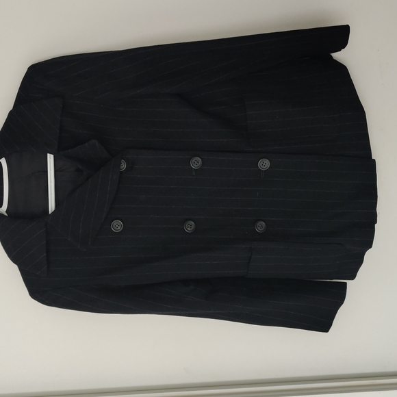 D'artagnan Japanese brand wool pinstripe Jacket - Picture 2 of 6